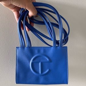 TELFAR SMALL SHOPPING BAG - PAINTERS TAPE